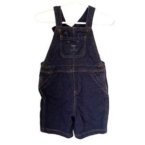 Carter’s Blue Bear Baby Boy Or Girl Bib Overalls Jumper 24 Months 100% Cotton